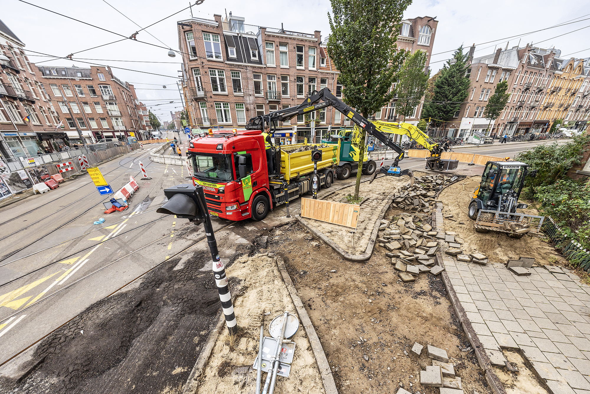 Uitvoeringswerkzaamheden Oranje Loper Amsterdam gestart (4)